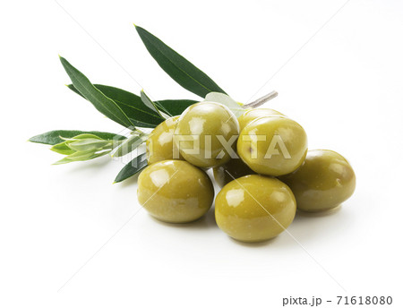 オリーブの塩漬けの写真素材