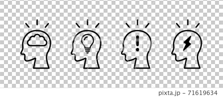 Inspiration icon set / light bulb / person / idea / business / discovery / solution / idea / understanding Inspiration icon set / light bulb / person / idea / business / discovery / solution / idea / understanding 71619634