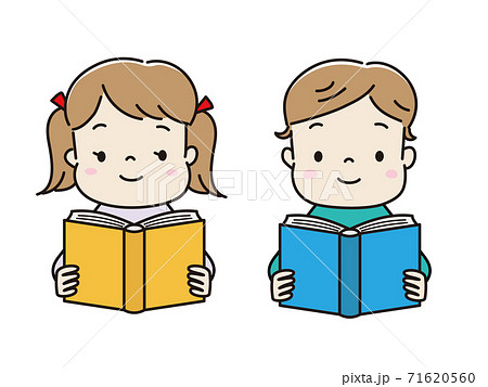 読書をする子供たち 71620560