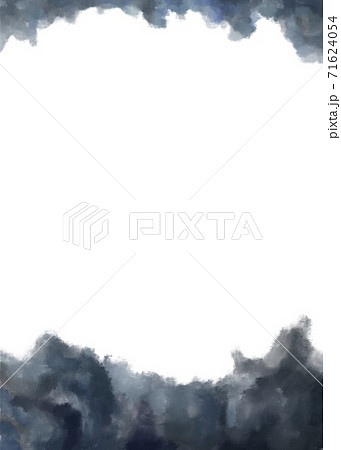 フレーム 枠 背景 グラフィック素材 ブルー グレー 黒 グレー 煙 もや 空 水晶 のイラスト素材 フレーム 枠 背景 グラフィック素材 ブルー グレー 黒 グレー 煙 もや 空 水晶 のイラスト素材