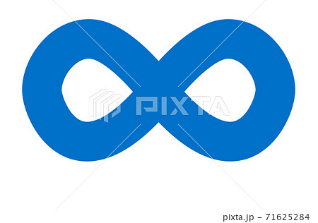 Infinity symbol icon. Representing the concept of infinite, limitless and endless things. 71625284