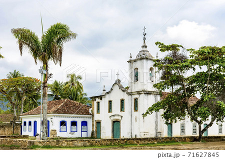 White church in the ancient and historic city of Paraty White church in the ancient and historic city of Paraty 71627845