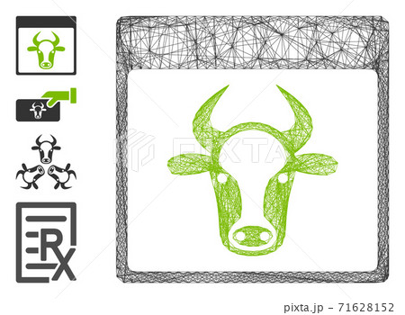 Net Cow Page Vector Mesh Net Cow Page Vector Mesh 71628152