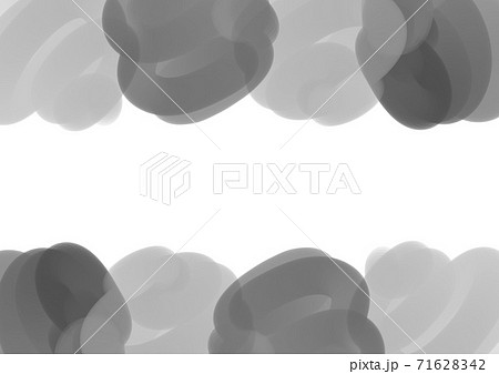 水彩の牛柄 シンプルな背景 のイラスト素材