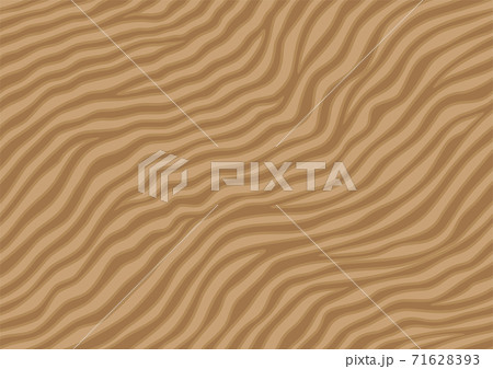 砂紋 風紋イメージ シームレスなパターンのイラスト素材