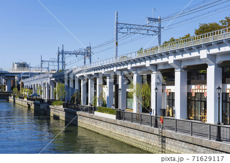 【東京都】都市風景 東京ミズマチ すみだリバーウォーク 【東京都】都市風景 東京ミズマチ すみだリバーウォーク 71629117