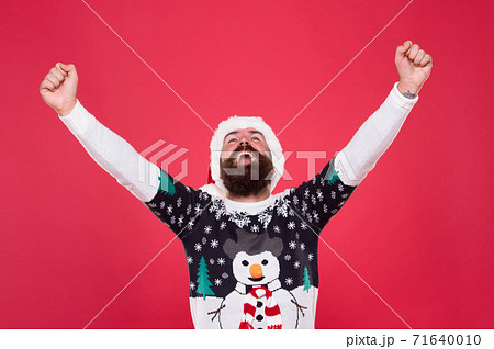 feeling freedom and success. new year happiness. merry christmas to you. feeling freedom and success. new year happiness. merry christmas to you. 71640010