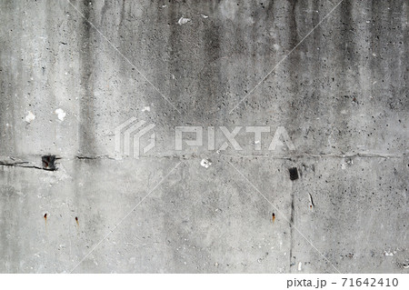 背景 コンクリート 釘 71642410
