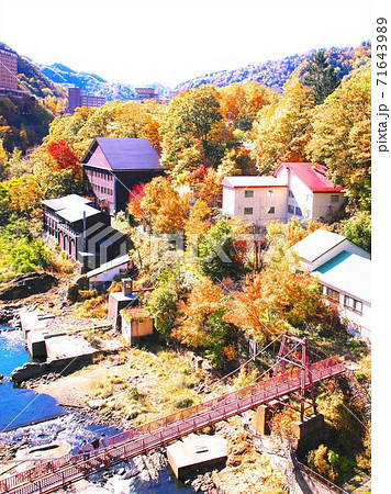 晩秋の定山渓温泉 晩秋の定山渓温泉 71643989
