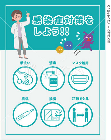 感染症対策　セット 71644055