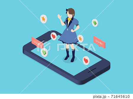 アイドルの動画配信・ライブ配信・オンラインライブ・コスプレ 71645610