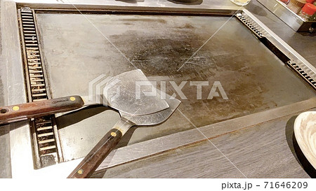 お好み焼きの鉄板 71646209