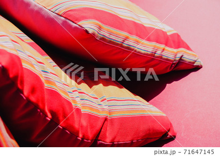 Colorful Cushion In Sofa Colorful Cushion In Sofa 71647145
