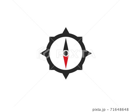 Compass Logo Templateのイラスト素材