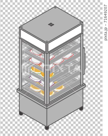 商品が入っている中華まんのスチーマー 71649207