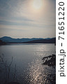 湖 海 夕暮れ 71651220