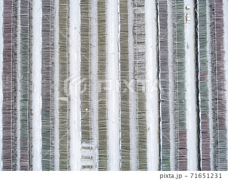 冬 航空撮影 道路 71651231