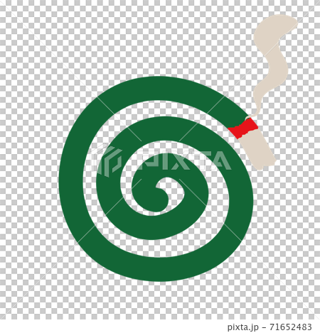 Directly above the mosquito coil 71652483