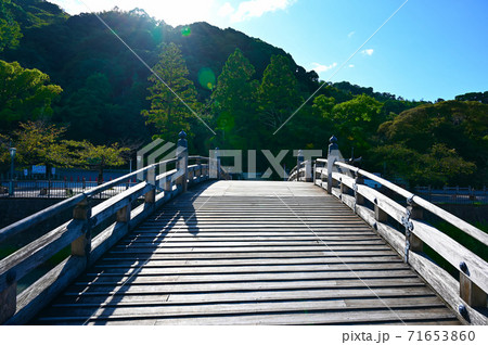 安居橋　たいこ橋　八幡市 71653860