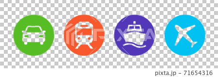 圖標車輛通行 71654316