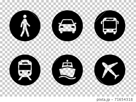 Icon vehicle transportation 71654318