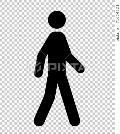 walking man symbol
