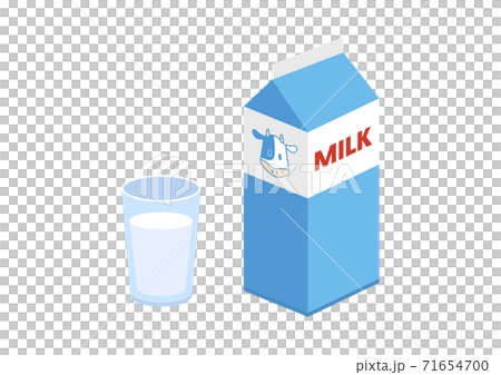 Milk illustrations 71654700