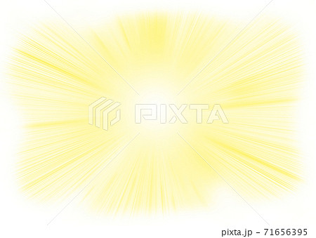 背景透明の後光 どんな背景にも合う光 フラッシュ のイラスト素材 71656395 Pixta