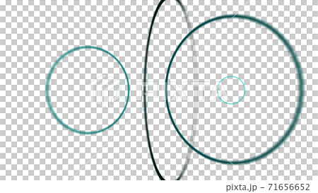 CG circle: Multiple rotating rings - Stock Illustration [71656652] - PIXTA