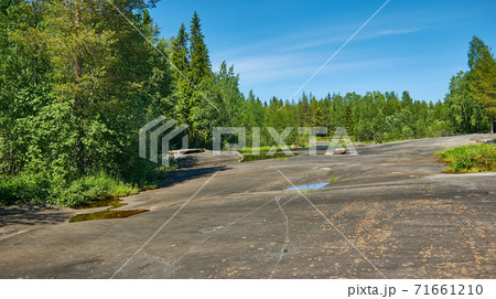 Petroglyphs in Karelia, Belomorsk district, Russia. 71661210