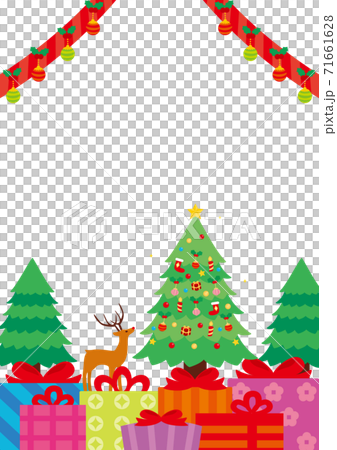 クリスマス背景3文字なし クリスマス背景3文字なし 71661628