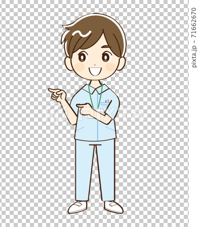 男子，護士，指示 71662670