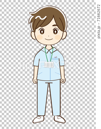 男人，護士，微笑 71662672