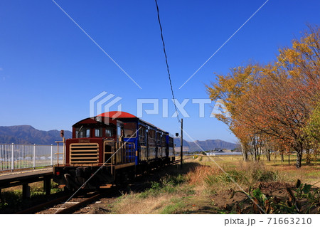南阿蘇鉄道のトロッコ列車 71663210