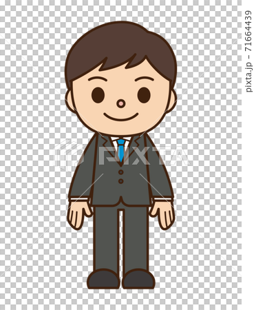 立式西裝男 71664439