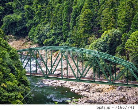 京都 保津川橋梁 71667741