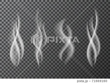 Smoke  from a cup of  hot coffee or tea. 71669160