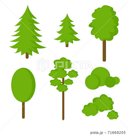 Set of flat trees Set of flat trees 71669205