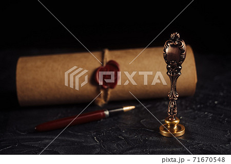Notary public tools. Law concept Notary public tools. Law concept 71670548