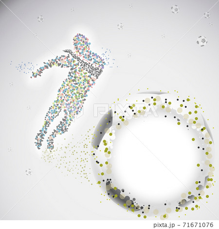 Grunge soccer colorful poster eps10 vector illustration Grunge soccer colorful poster eps10 vector illustration 71671076
