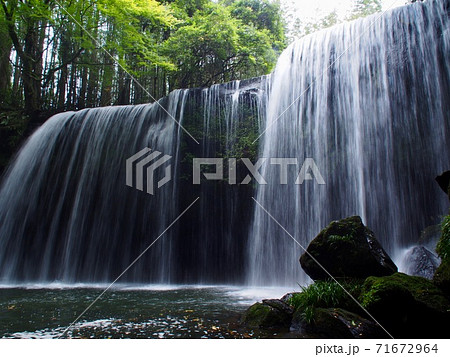 熊本の名勝 鍋ヶ滝 熊本の名勝 鍋ヶ滝 71672964