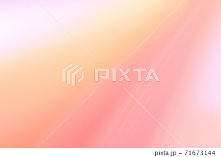 赤色系の抽象的背景 ピンク オレンジ色 グラデーションの写真素材