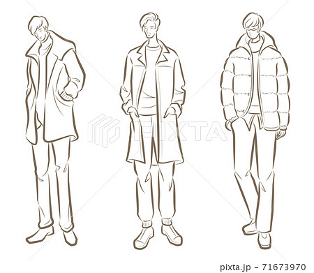6,493 Mens Fashion Sketches Images, Stock Photos & Vectors | Shutterstock