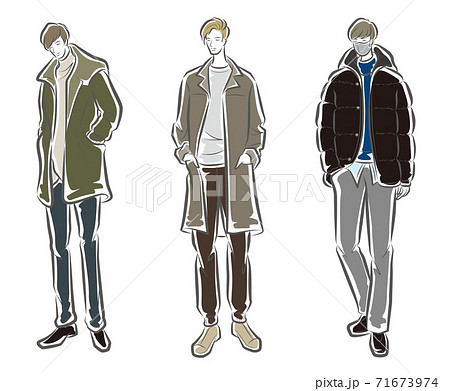 Fashion Sketch Men Stock Photos and Images  123RF