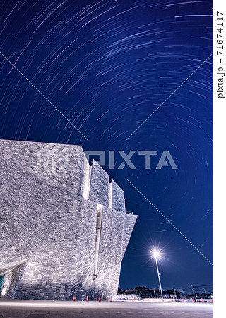 所沢角川武蔵野ミュージアム(夜景、星景) 所沢角川武蔵野ミュージアム(夜景、星景) 71674117