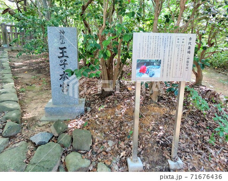 一宮神社の古代祭場跡入口 71676436