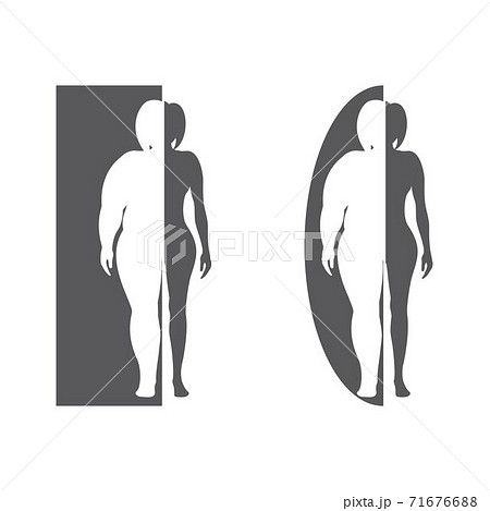 Body mass index vector illustration 71676688