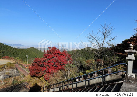 奈良県 壷阪寺の紅葉 奈良県 壷阪寺の紅葉 71676821