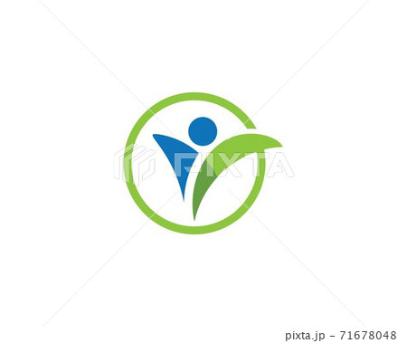 Healthy Life people Logo template 71678048