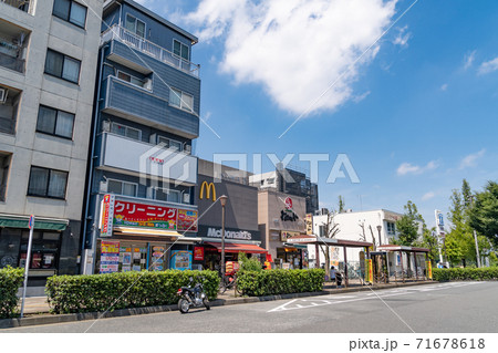 駅前風景　浮間舟渡駅 71678618
